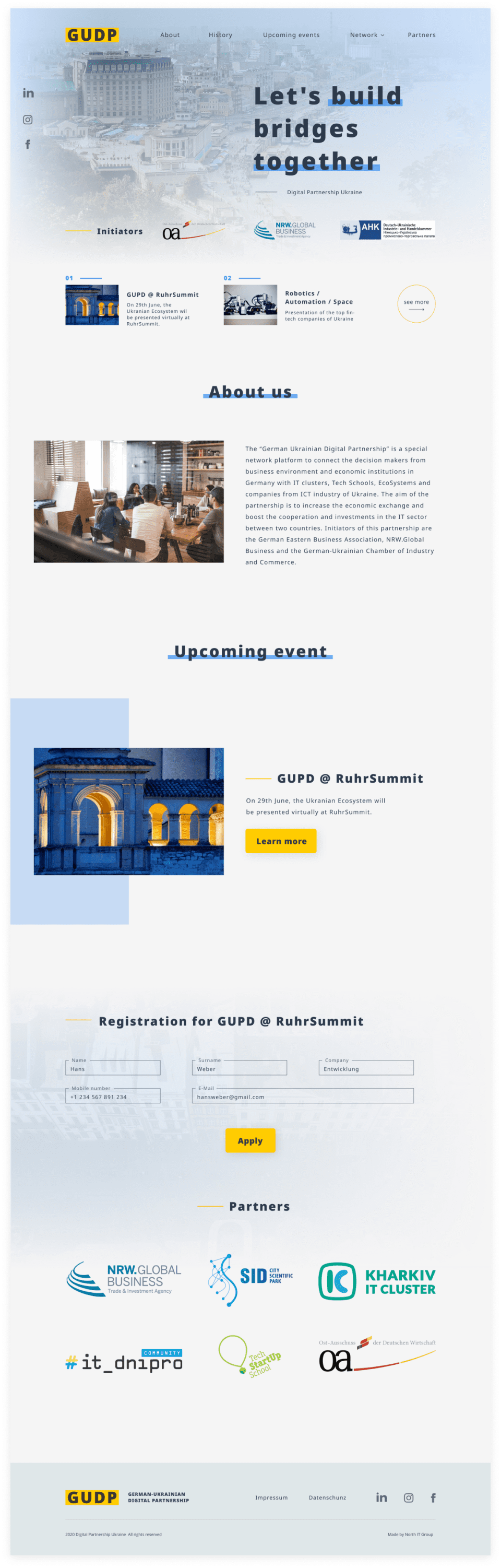 main page