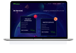 NFCreators |<br> Landingpage