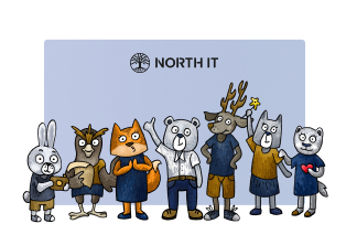 Maskottchen für NITG |<br> Grafikdesign und Illustrationen