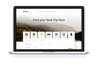 DirektKur |<br> Reisebüro-Website