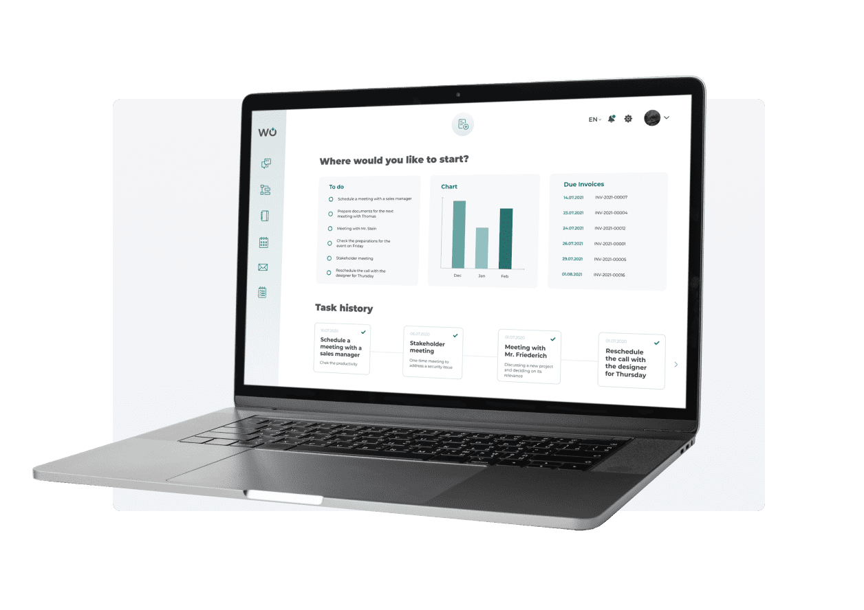 Web Office Plus |<br> CRM-System