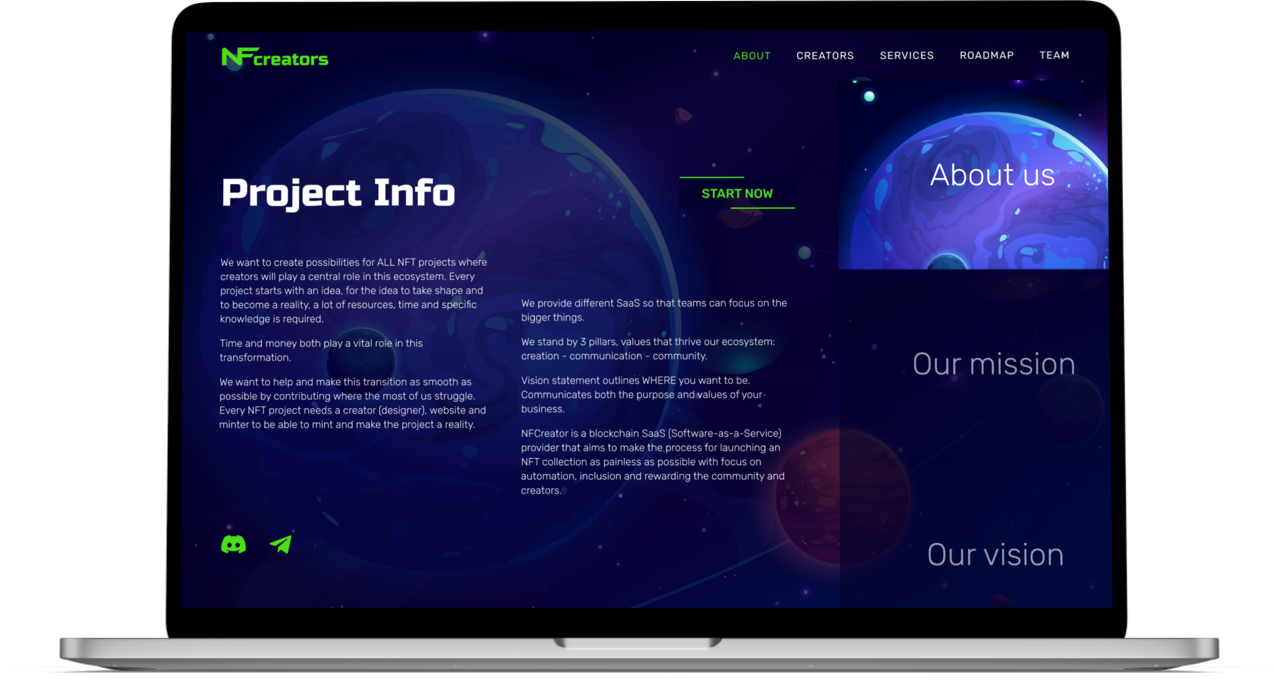 project info